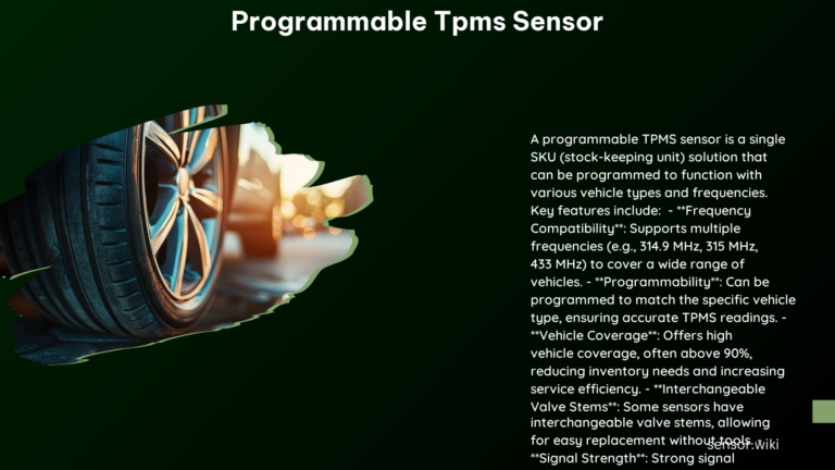 Programmable Tpms Sensor