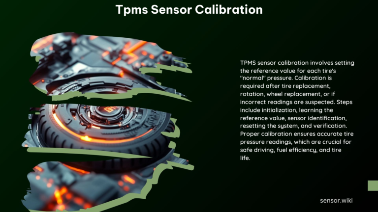 Tpms Sensor Calibration