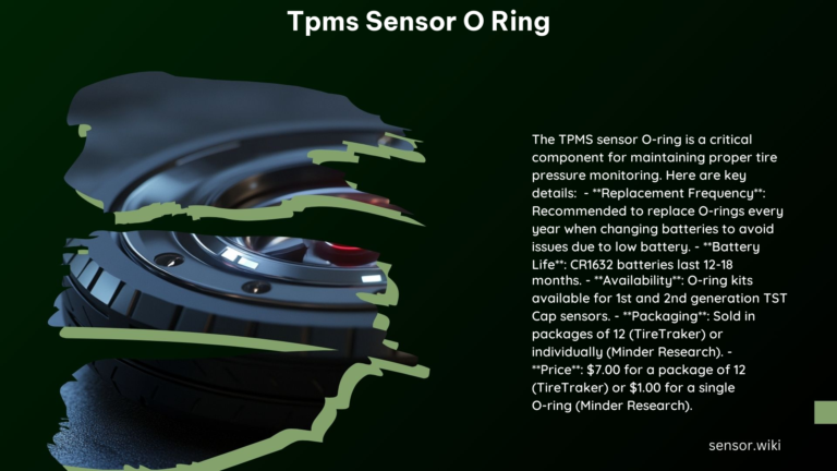 Tpms Sensor O Ring