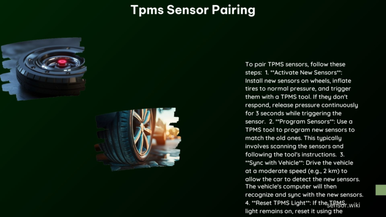 Tpms Sensor Pairing