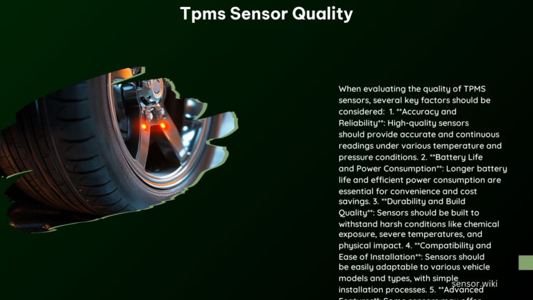 Tpms Sensor Quality