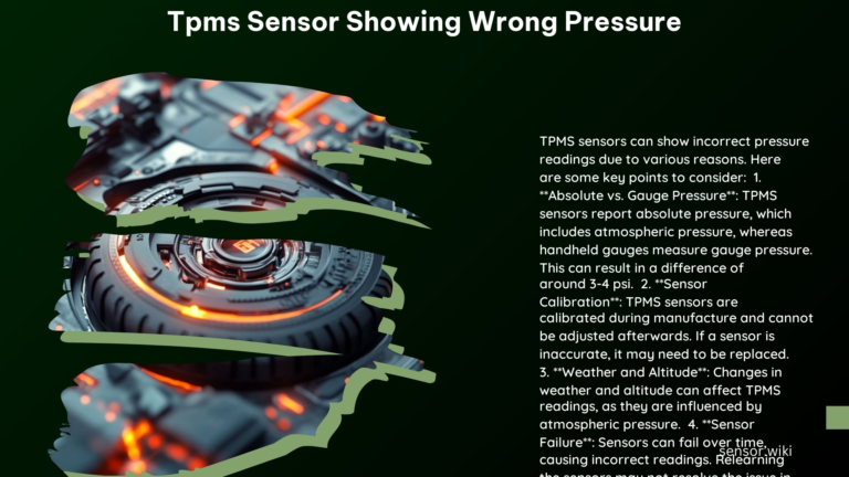 Tpms Sensor Showing Wrong Pressure