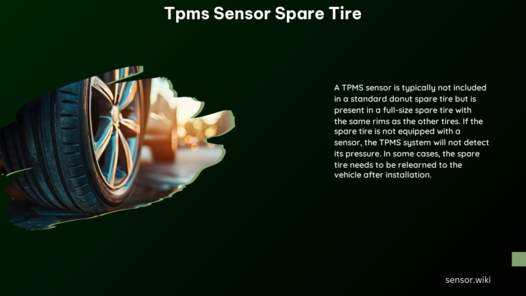 Tpms Sensor Spare Tire