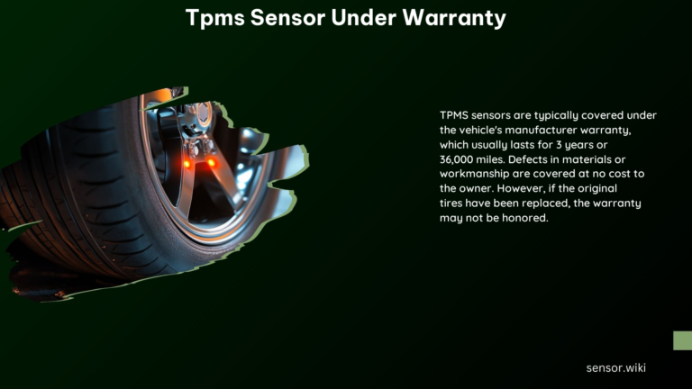 Tpms Sensor Under Warranty