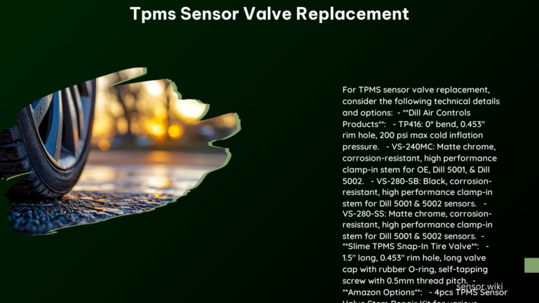 Tpms Sensor Valve Replacement