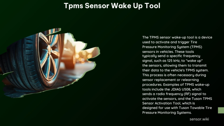 Tpms Sensor Wake up Tool