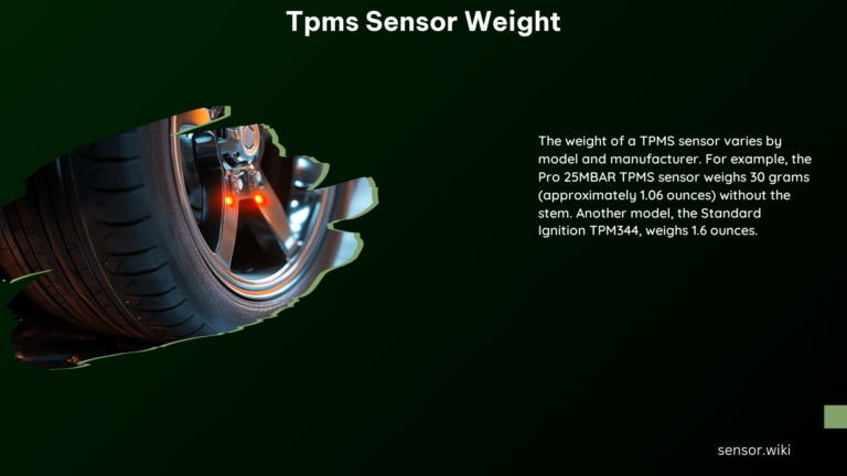 Tpms Sensor Weight