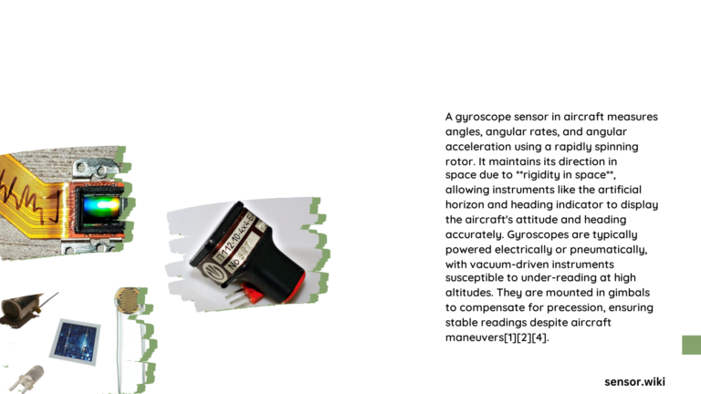 gyroscope sensor in aircraft