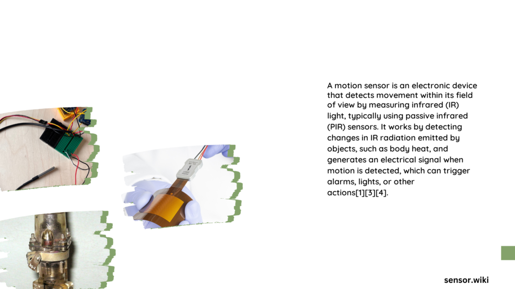Motion Sensor Brief Definition: Comprehensive Guide to Detection ...
