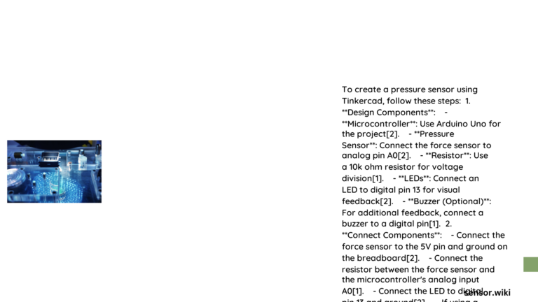 pressure sensor using tinkercad