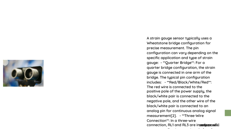 strain gauge sensor pin configuration