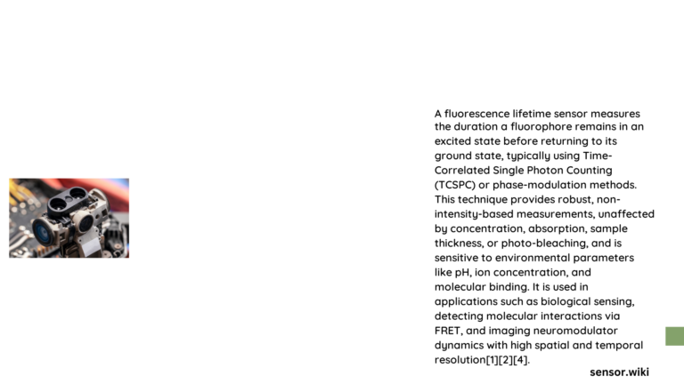 fluorescence lifetime sensor