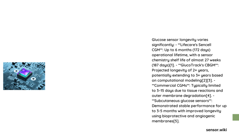 glucose sensor longevity