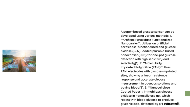 paper based glucose sensor