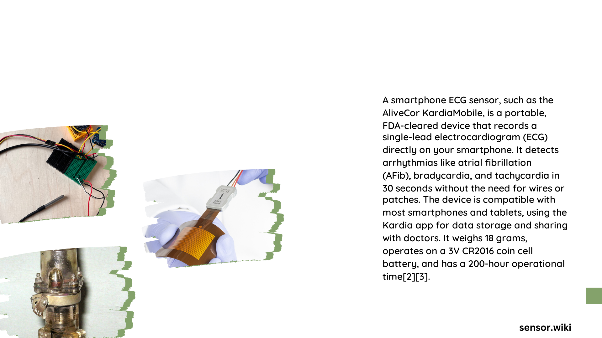 smartphone ekg sensor